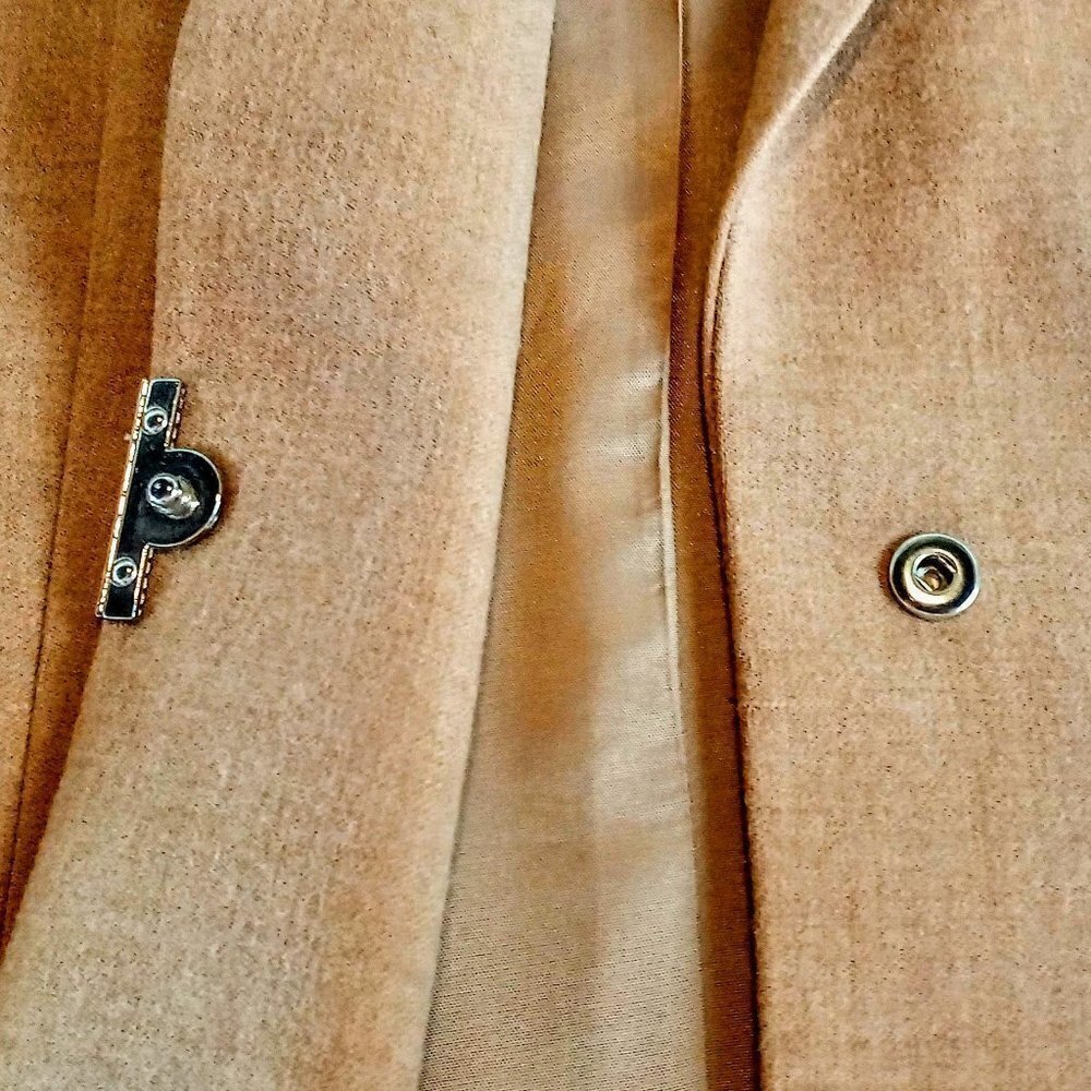 MAG by Magaschoni Camel Wool Classic Blazer - Picture 4 of 8